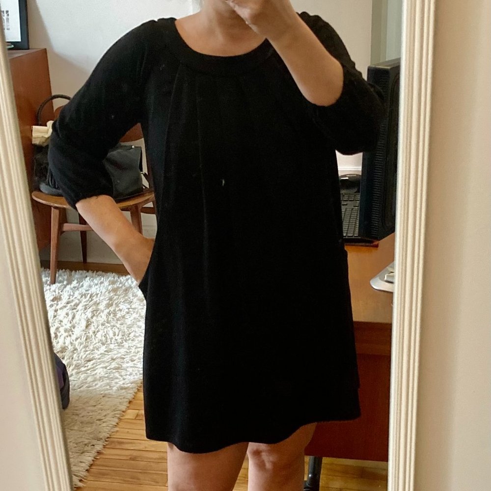 VALERIE DUMAINE Black Mini dress M